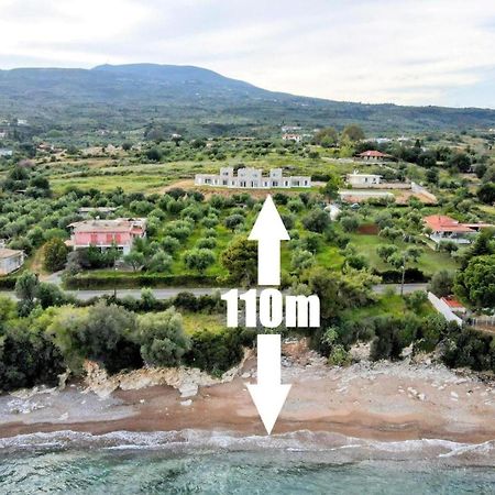 Stone Bay Houses In Messinia Kalamaki Beach Area Chranoi Dış mekan fotoğraf