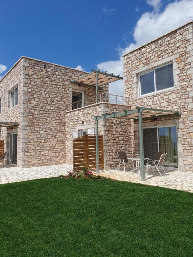 Stone Bay Houses In Messinia Kalamaki Beach Area Chranoi Dış mekan fotoğraf